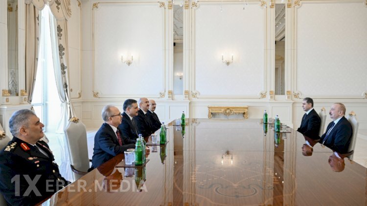 Əliyev Türkiyənin daxili işlər nazirini qəbul etdi