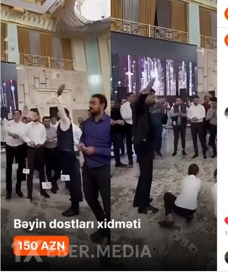 Toylarda yeni xidmət: Bəyə “kirayə dostlar” tutulur