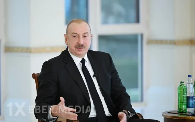 İlham Əliyev Yaxın Şərqdəki müharibədən danışdı