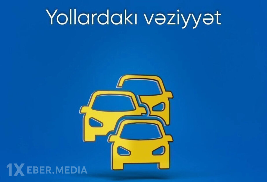 Bakıda 16 istiqamət üzrə yollarda nəqliyyatın hərəkətində sıxlıq yaranıb