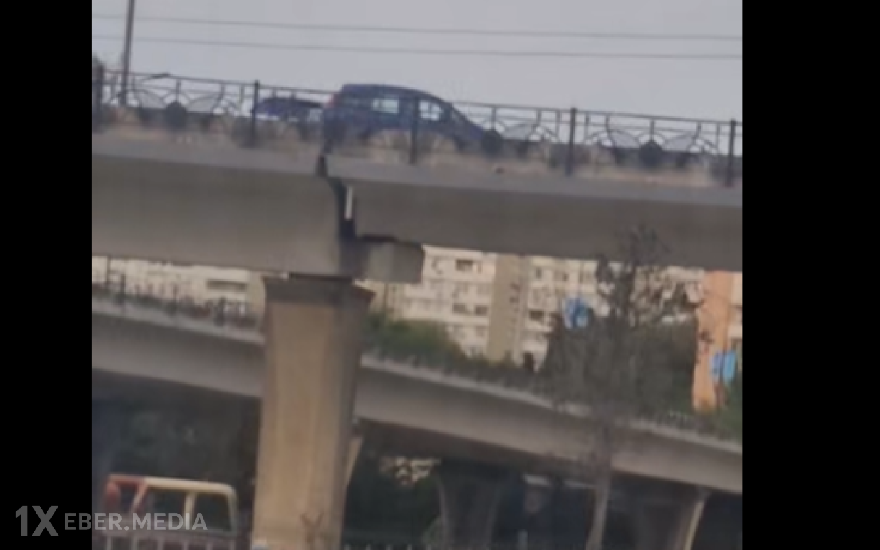 Bakıda körpü təhlükə saçır - VİDEO