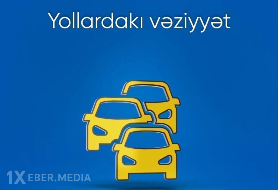 Paytaxtda bəzi yollarda nəqliyyatın hərəkətində sıxlıq müşahidə olunur