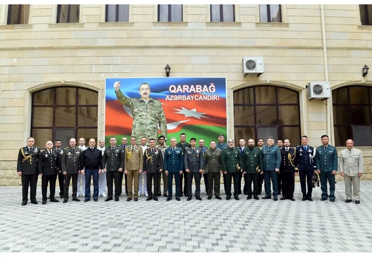 Hərbi attaşelər Dövlət Sərhəd Xidmətində olublar
