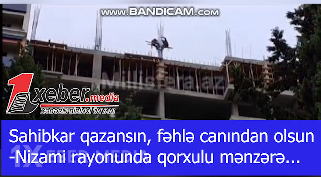 Sahibkar qazansın, fəhlə canından olsun !-Nizami rayonunda qorxulu mənzərə...-VİDEO