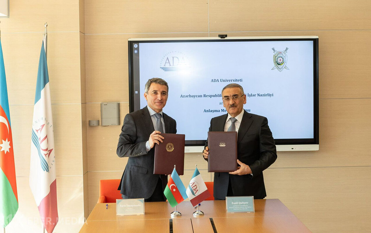 DİN və ADA Universiteti arasında əməkdaşlığa dair Memorandum imzalandı - Fotolar