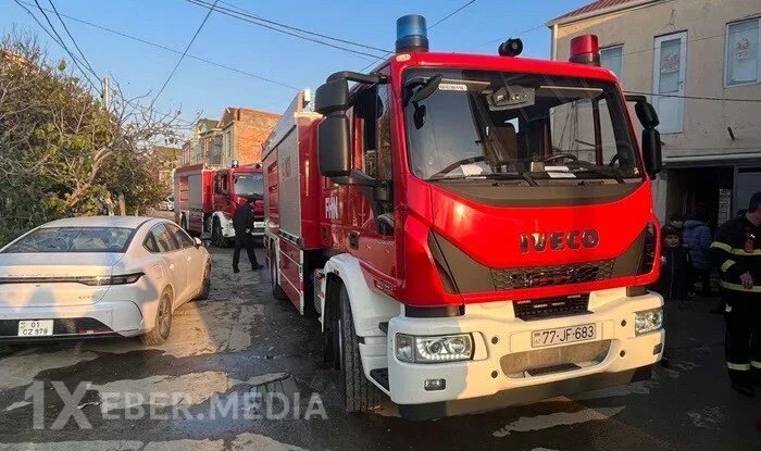Lökbatanda yanan "Kontakt Home"un anbarı olub