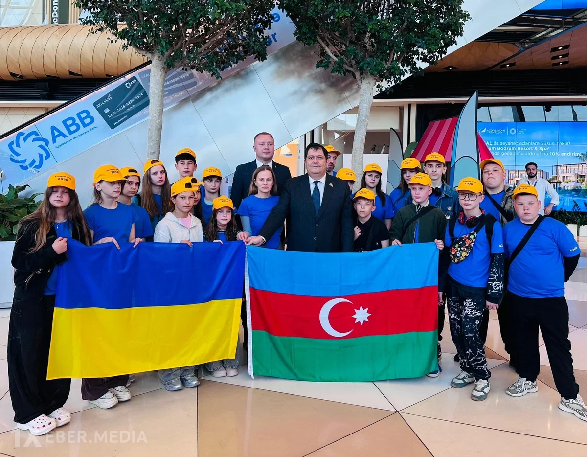 Yuri Qusev: Rusiyanın hücumu başlayandan bəri 594 ukraynalı uşaq Azərbaycanın qayğısını görüb