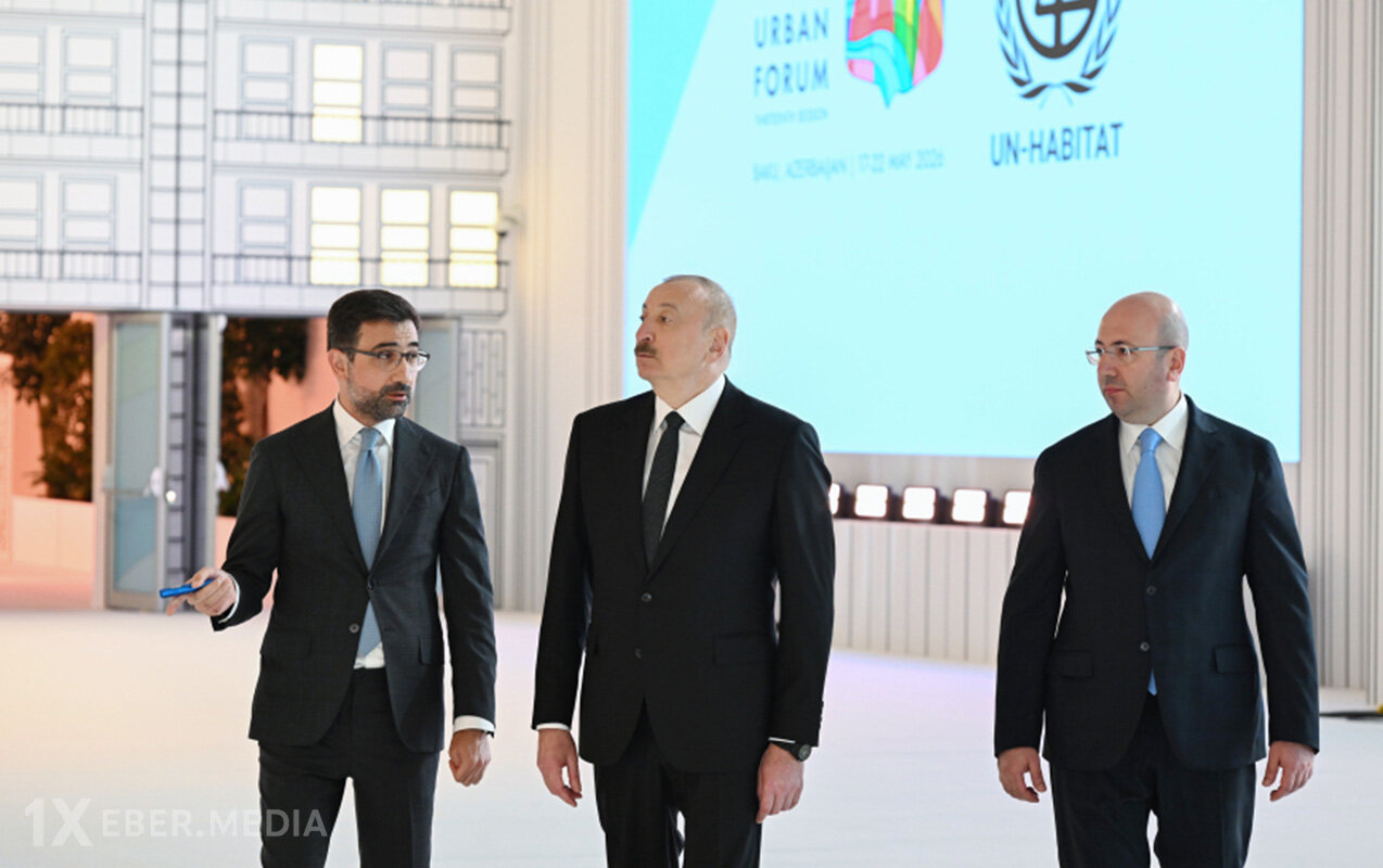 Prezident Bakı Olimpiya Stadionunda - Foto