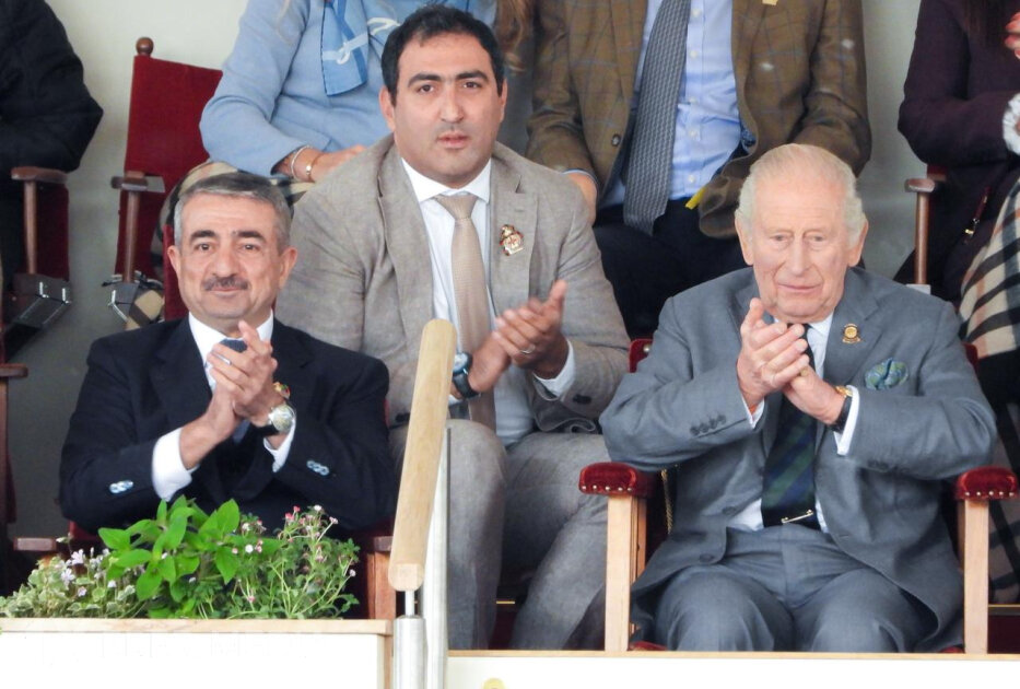 Elçin Quliyev kralla birgə Qarabağ atlarını izlədi