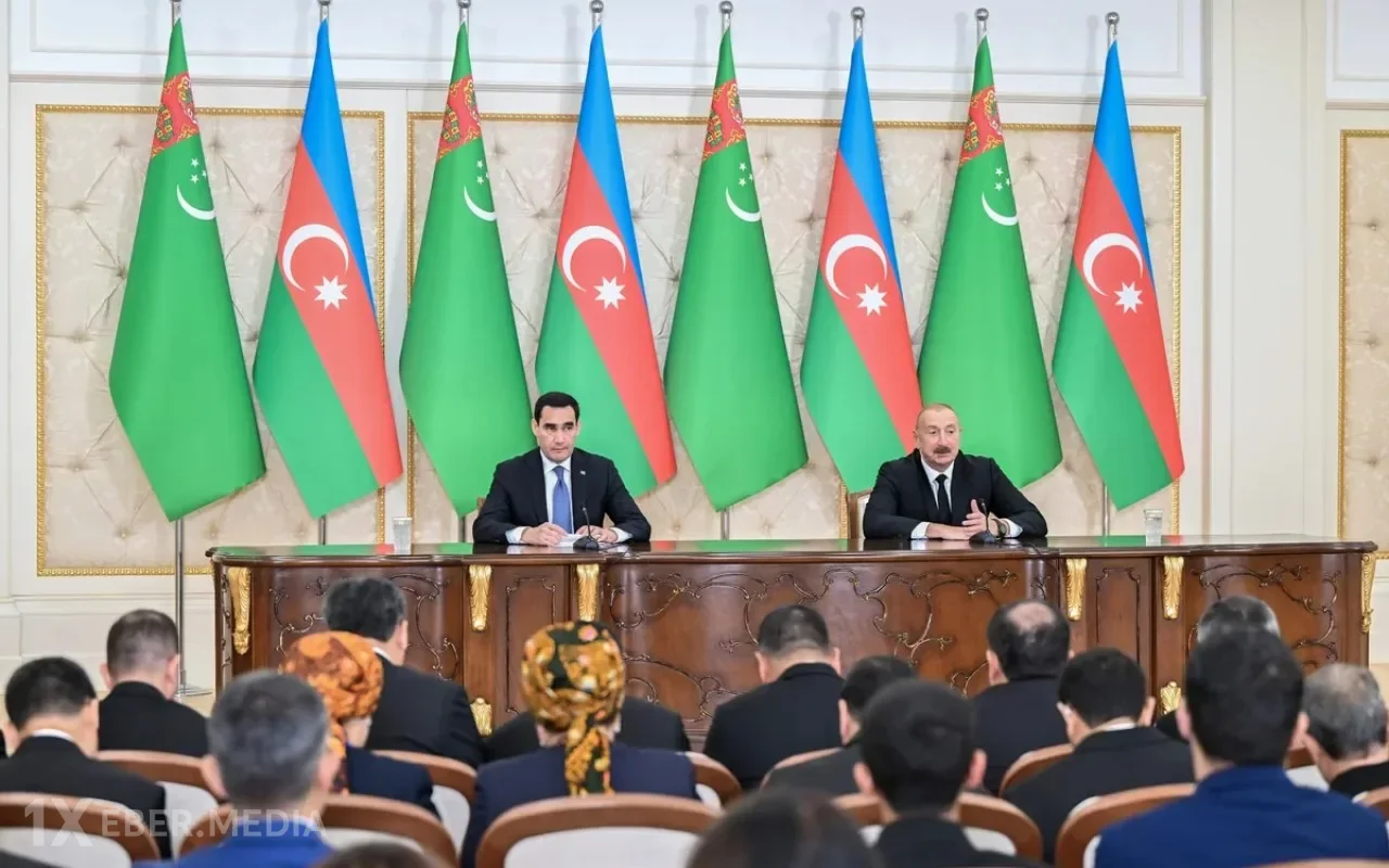 Prezidentlər mətbuata bəyanatlarla çıxış ediblər - FOTOLAR