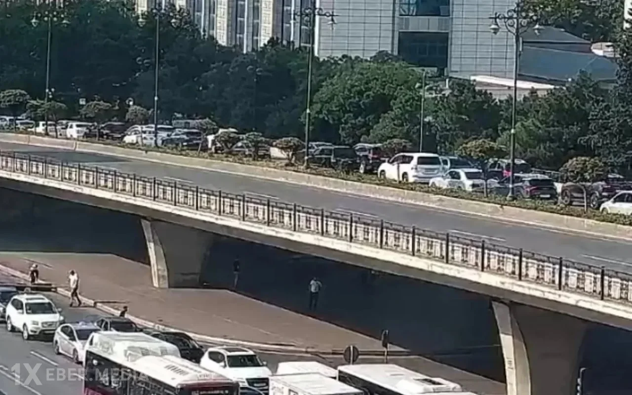 Bəzi yollarda tıxac yarandı - SİYAHI