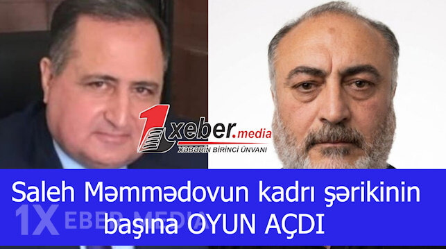 Saleh Məmmədovun kadrı şərikinin başına BELƏ OYUN AÇDI-VİDEO