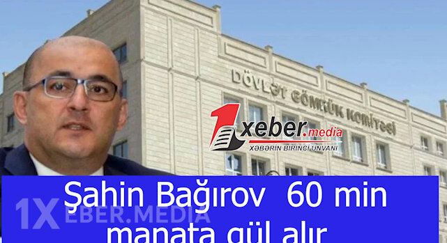 Şahin Bağırov 60 min manata gül alır-VİDEO