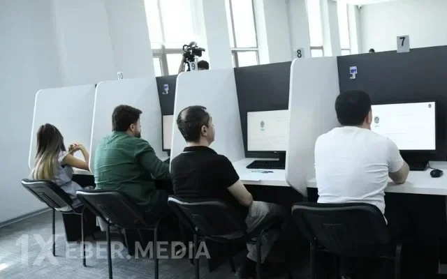 Bu şəxslər üçün test imtahanı keçirildi