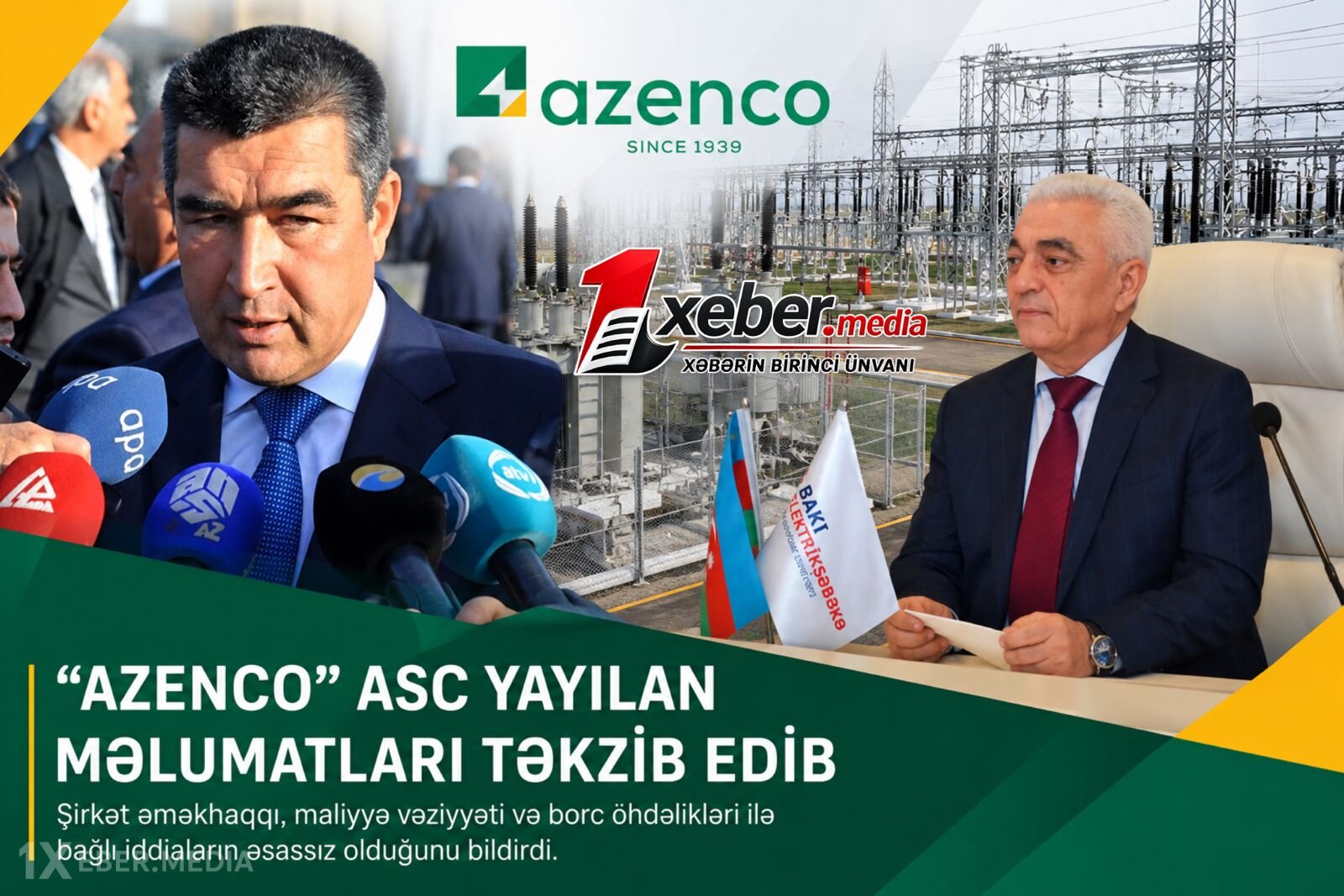 “Azenco” ASC yayılan məlumatları təkzib edib