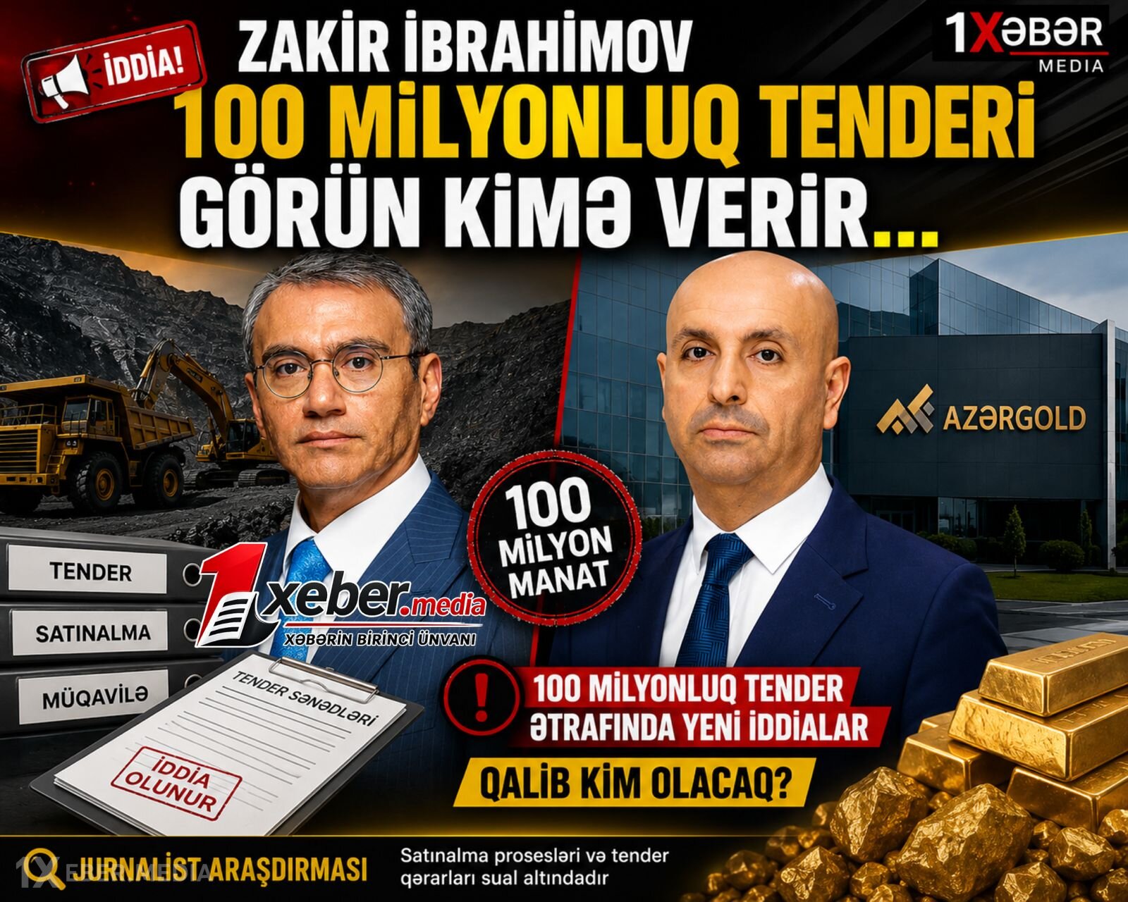 Zakir İbrahimov 100 milyonluq tenderi görün kimə verir...