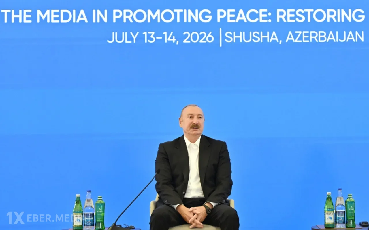 İlham Əliyev IV Şuşa Qlobal Media Forumunda - CANLI