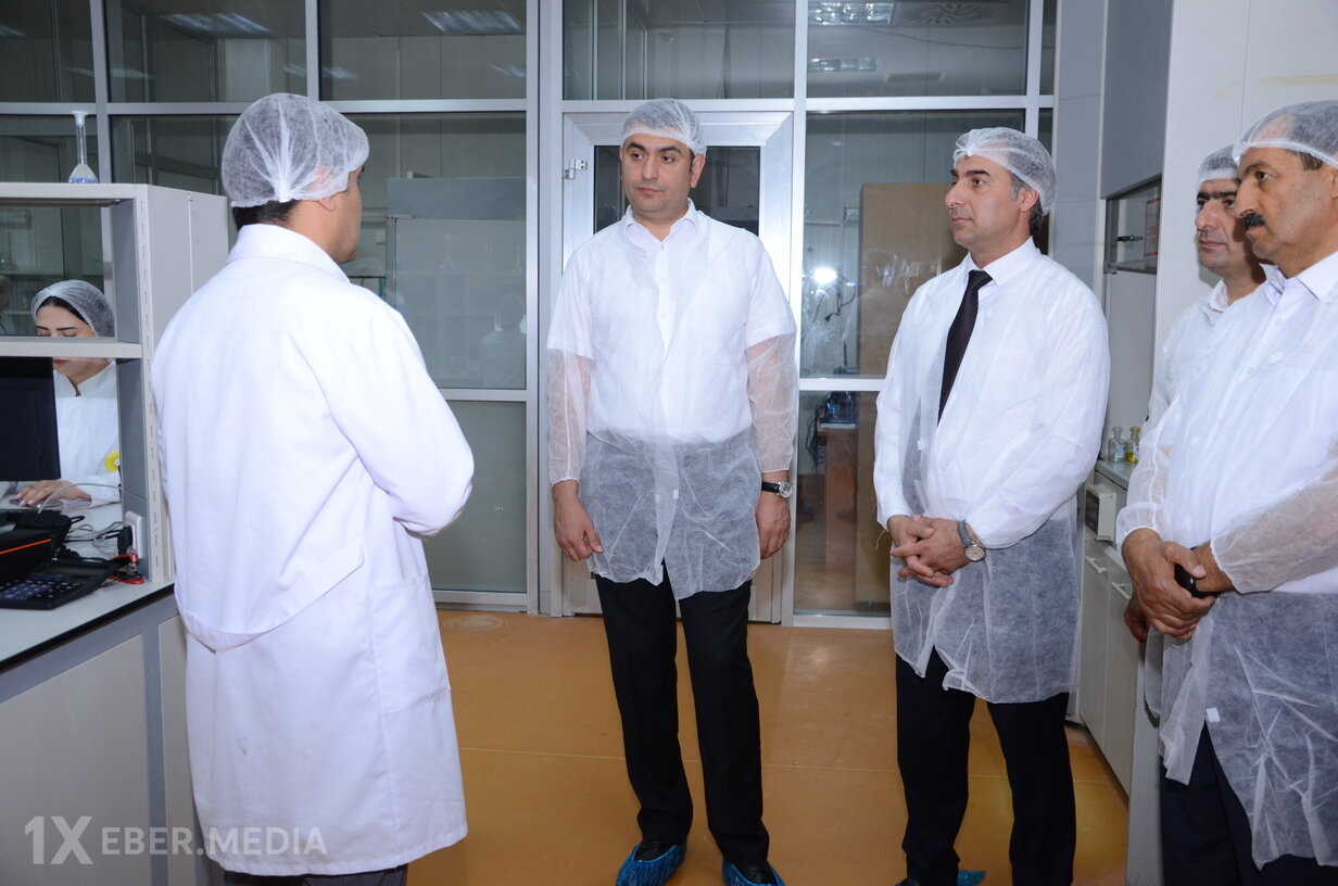 İcra başçısı Kürdəmir rayonunda fəaliyyət göstərən Azərsüd MMC süd emalı zavoduna baxış keçirib