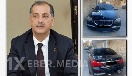 Vilyam Hacıyevin həyat yoldaşının sürdüyü “BMW” “Prius” qiymətinə satıldı