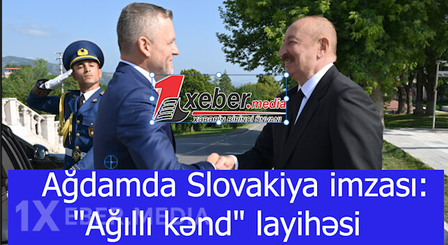 Ağdamda Slovakiya imzası: "Ağıllı kənd" layihəsi-VİDEO