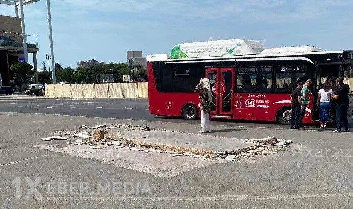 “Gənclik”dəki avtobus dayanacağı yoxa çıxdı