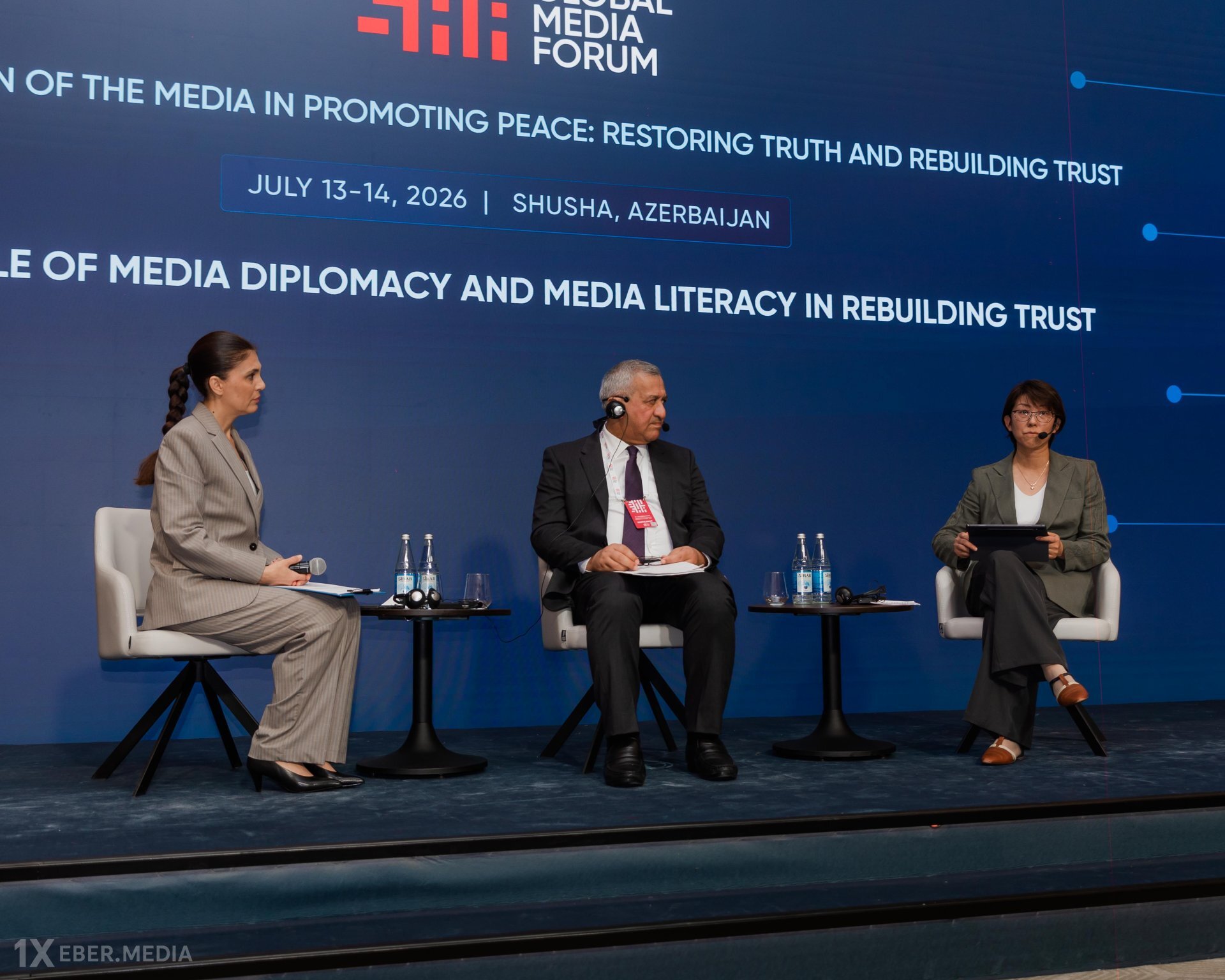 4-cü Şuşa Qlobal Media Forumunda “Etimadın bərpasında media diplomatiyası və media savadlılığının rolu” mövzusunda panel müzakirə keçirilib