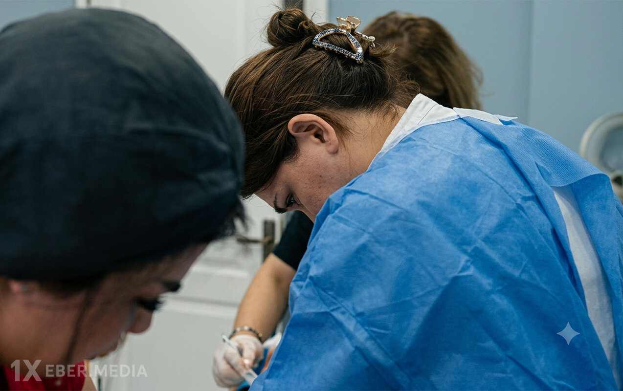 Tibb yoxsa qəssabxana? Paytaxt klinikasından şok görüntülər yayıldı