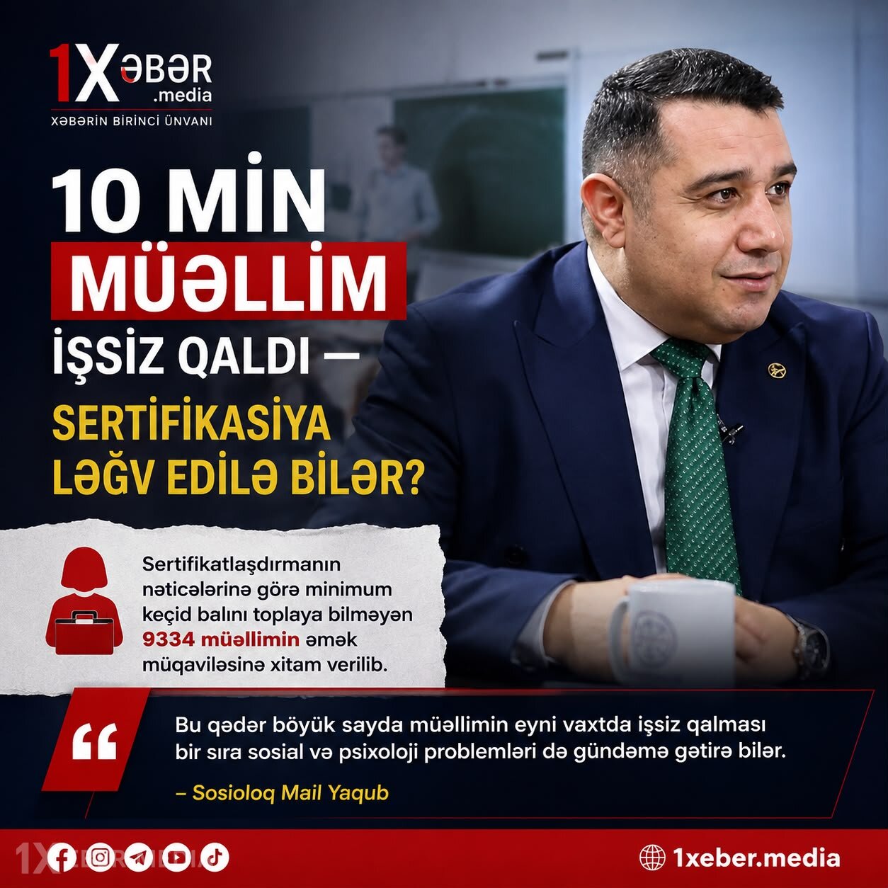 10 min müəllim işsiz qalır: Sertifikasiya sistemi ləğv oluna bilər?