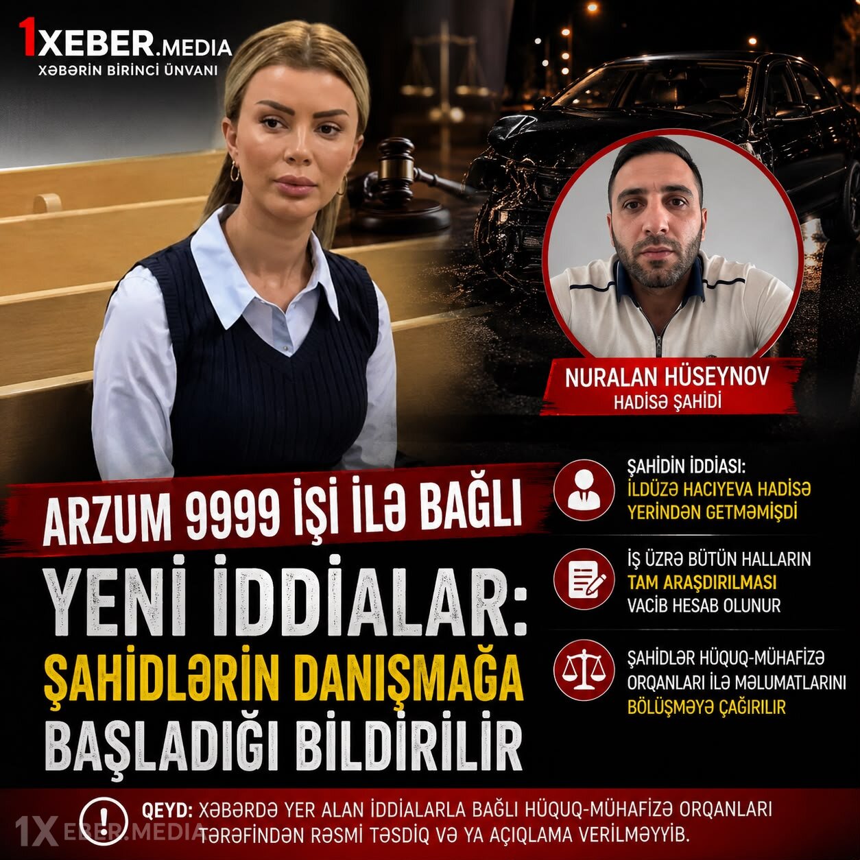 Arzum 9999 işi ilə bağlı yeni iddialar: Şahidlərin danışmağa başladığı bildirilir