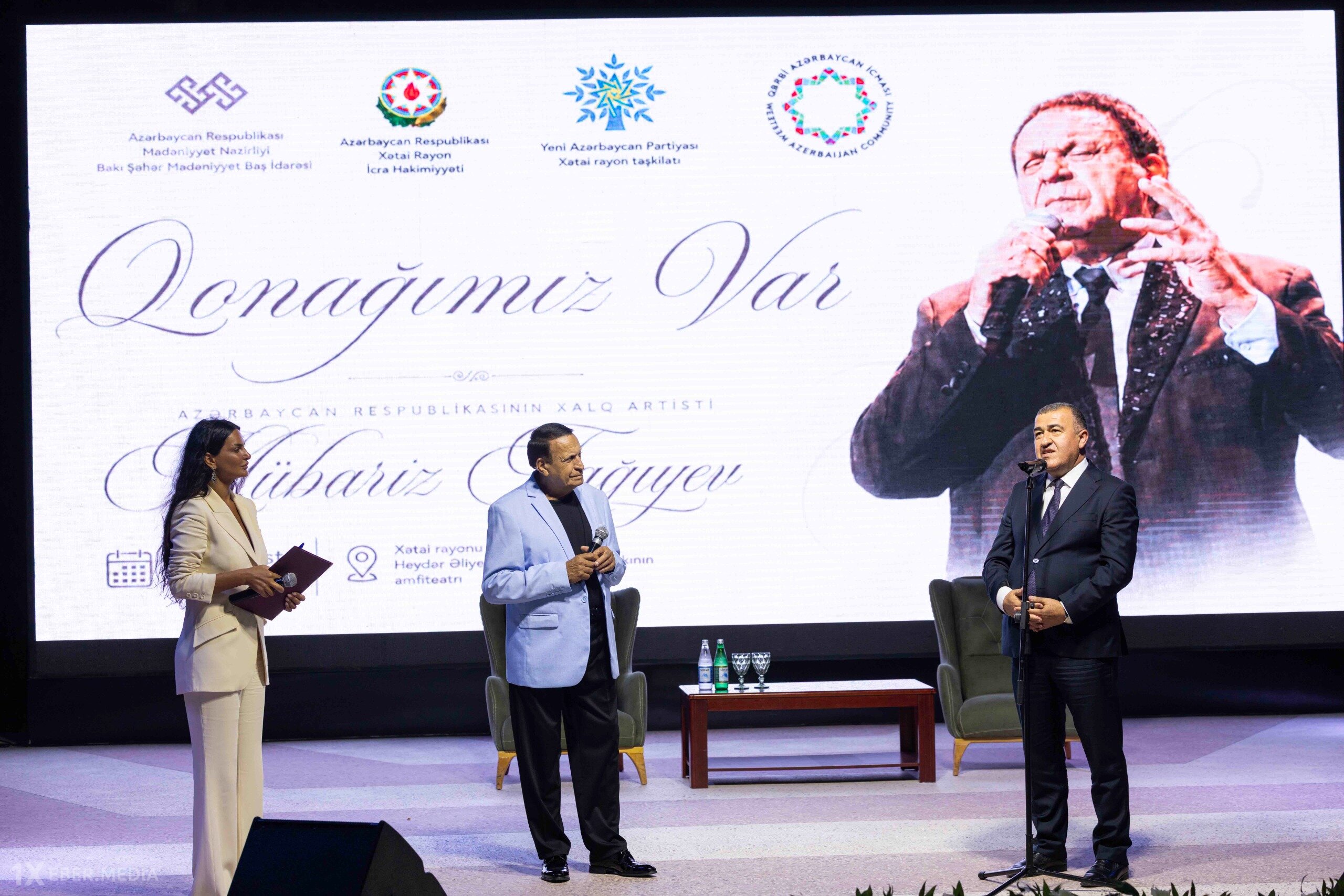 Xətaidə Mübariz Tağıyevlə görüş keçirildi - Video