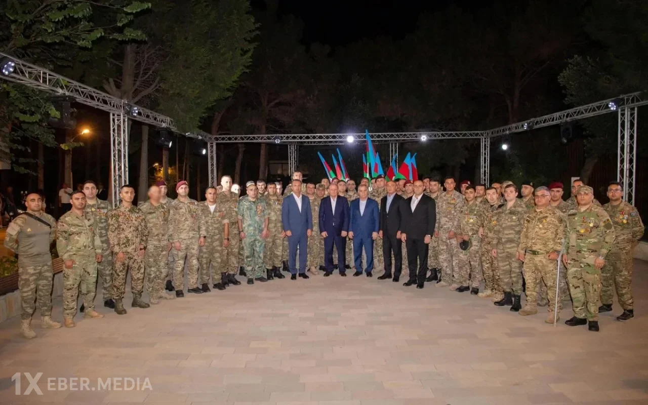 DTX-nin "Bilgəh" İstirahət mərkəzində Vətən müharibəsi iştirakçıları ilə görüş təşkil edilib - FOTOLAR