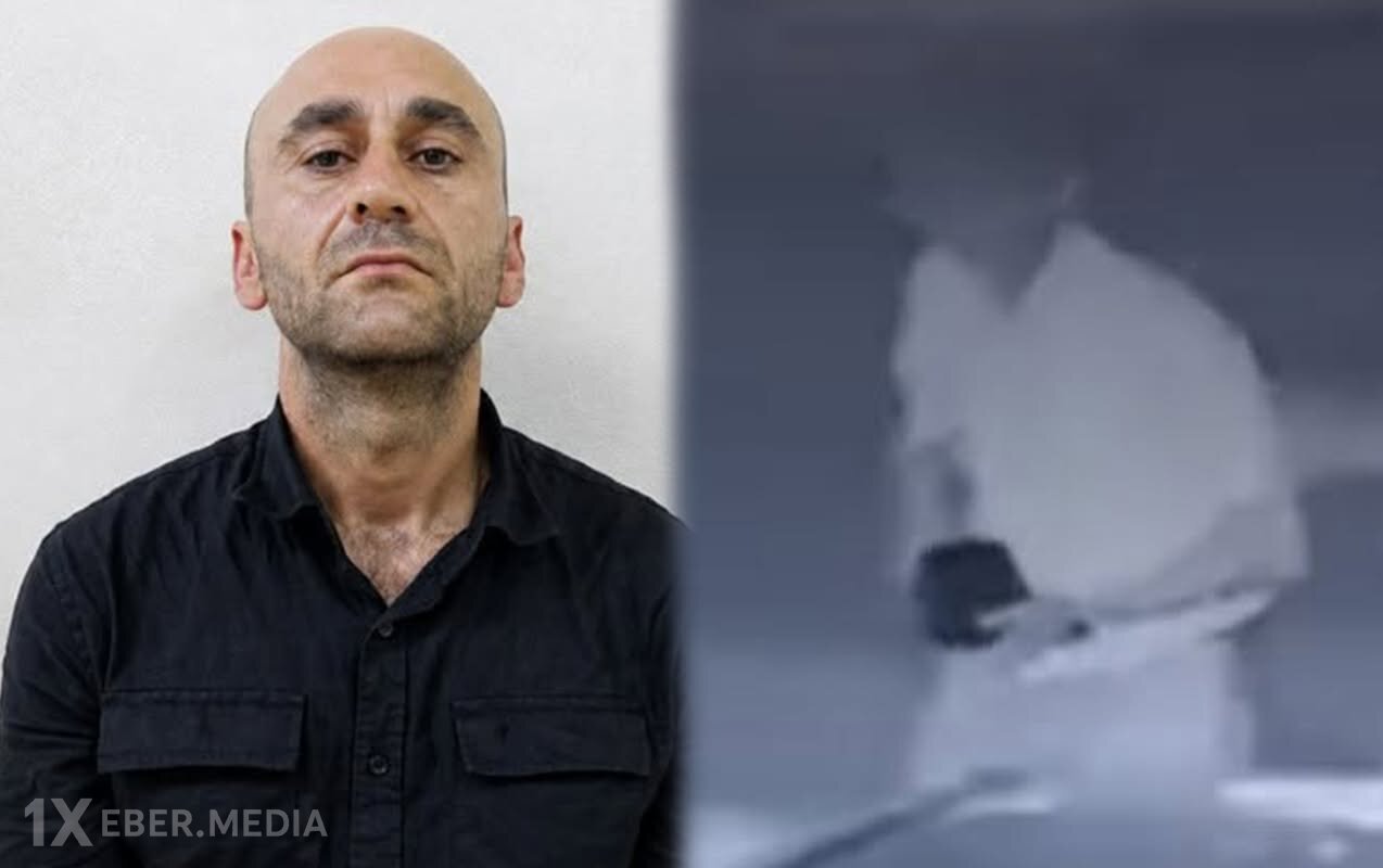 Prospektdə bir nəfəri döyərək pulunu və çantasını aldı - Video