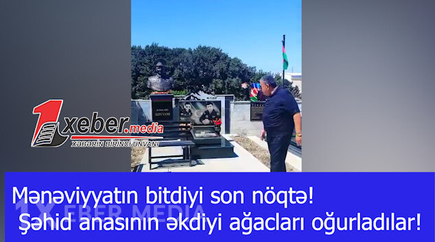 ŞƏHİD MƏZARINDAN OĞURLUQ EDƏNLƏR! – Əmircandakı vandalizm hər kəsi ayağa qaldırdı!-VİDEO