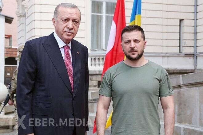 Zelenski Ərdoğana təşəkkür etdi