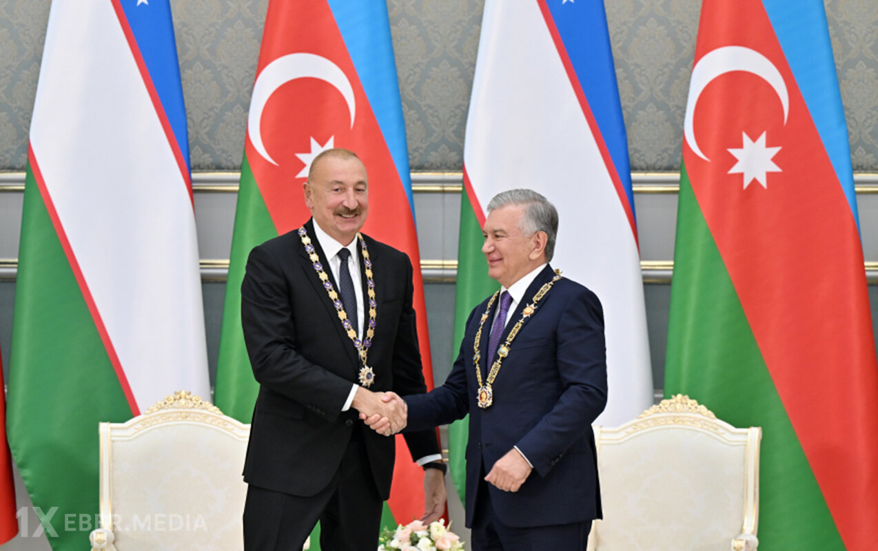 Prezidentlərin təltifolunma mərasimi keçirildi - Fotolar