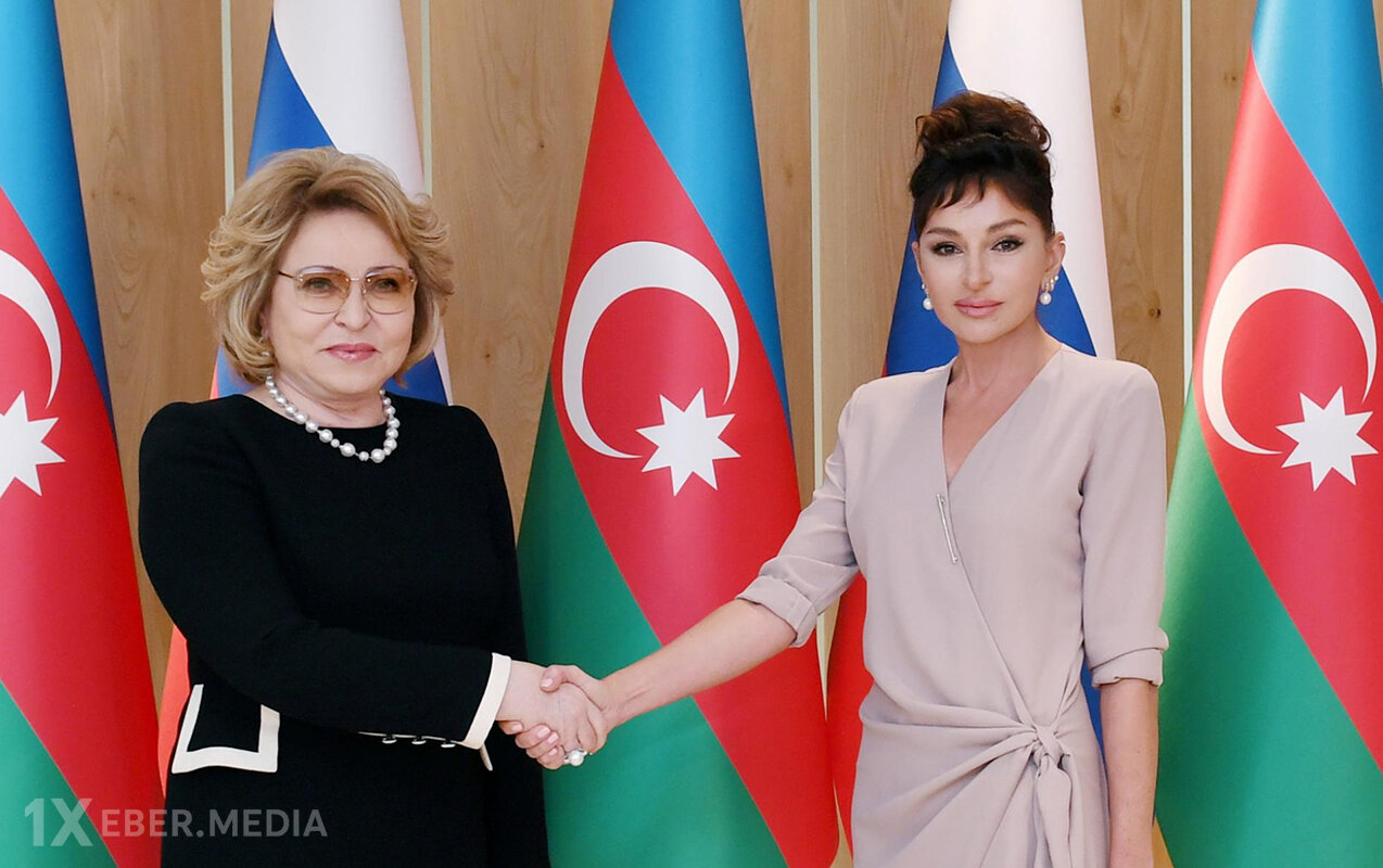 Matviyenko Mehriban Əliyevanı təbrik etdi