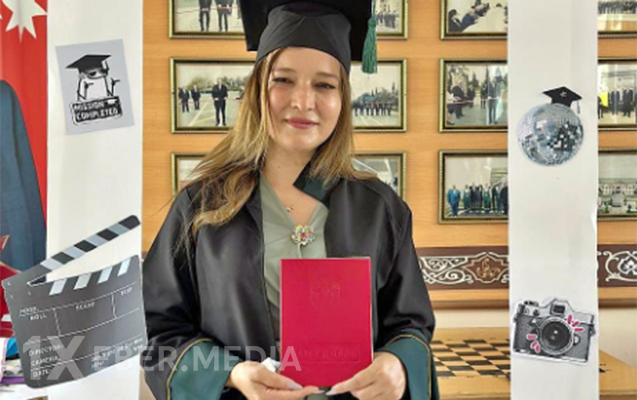 Şəhid anası da tələbə adını qazandı