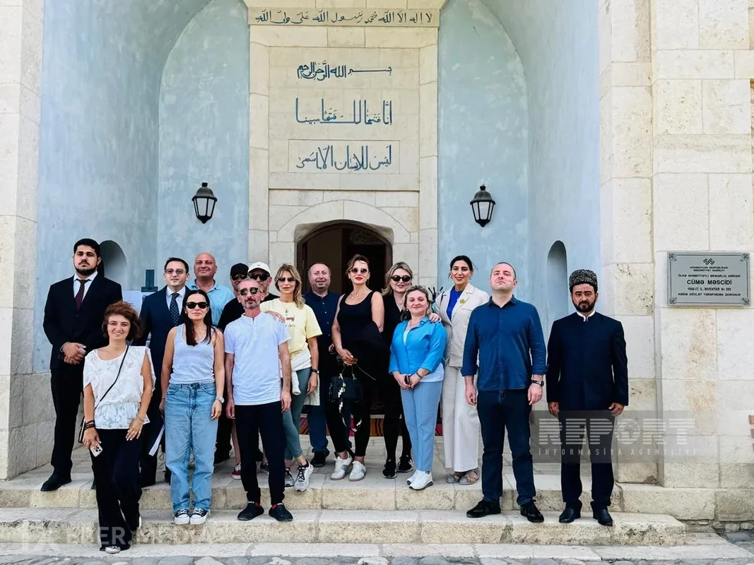 Gürcüstanlı jurnalist və bloqerlər Ağdama səfər ediblər - FOTO