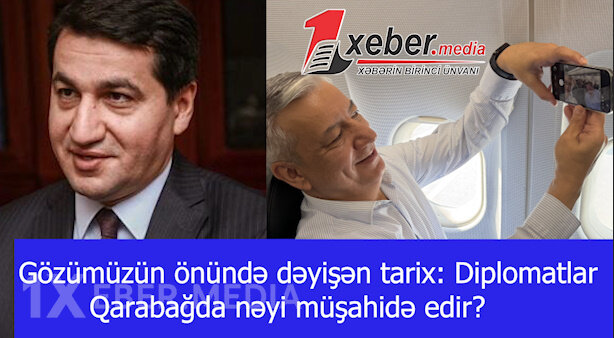 Gözümüzün önündə dəyişən tarix: Diplomatlar Qarabağda nəyi müşahidə edir?-VİDEO