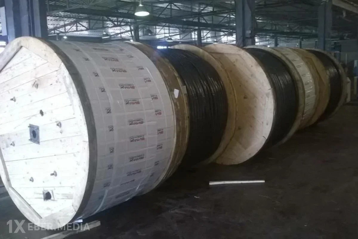 Ukrayna Azərbaycandan 36,55 ton yüksək gərginlikli kabel alıb