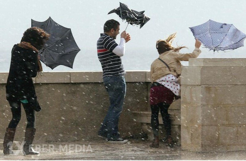 Küləkli hava şəraiti ilə bağlı sarı və narıncı xəbərdarlıq verilib