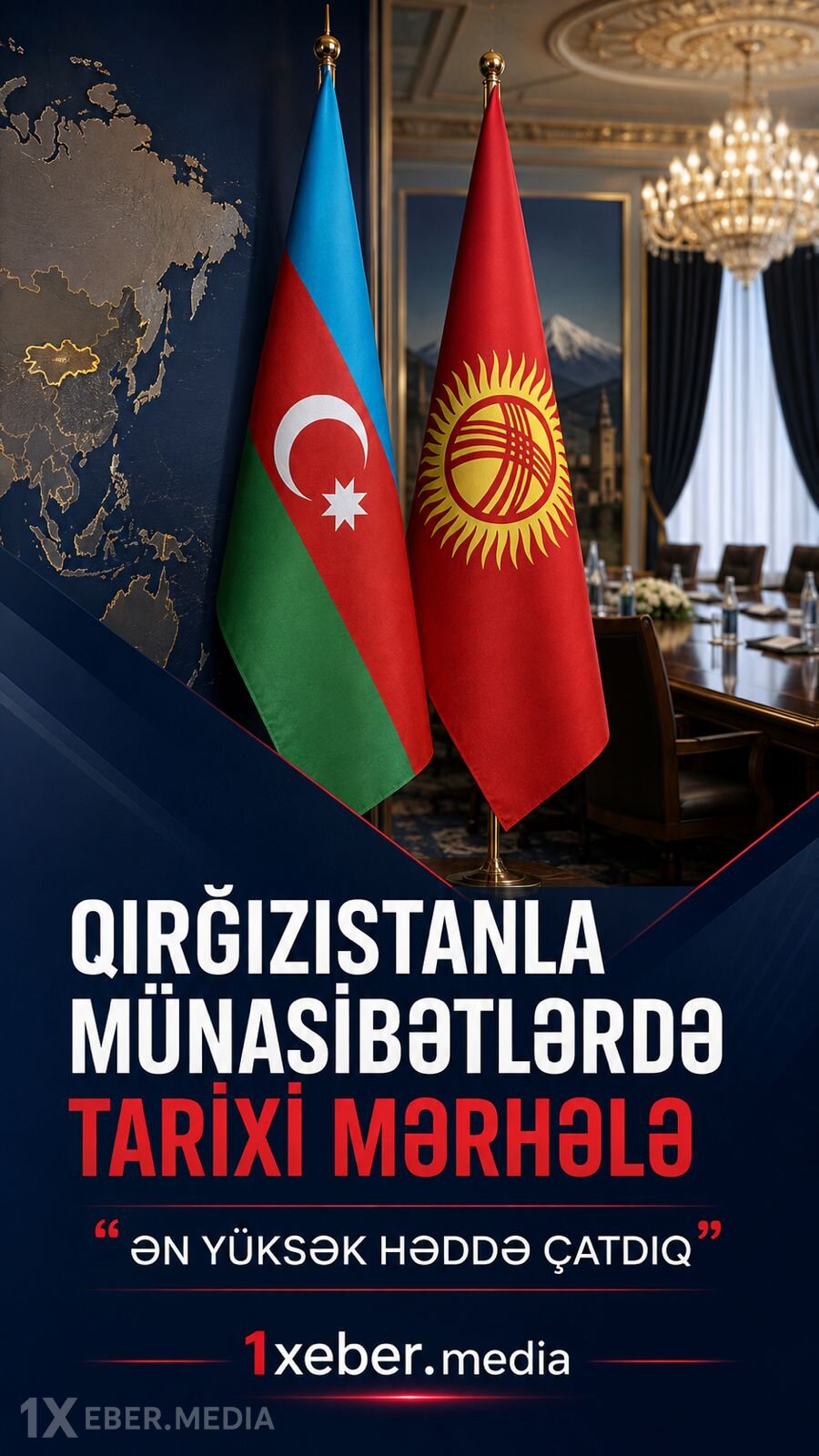 Qırğızıstanla münasibətlərdə tarixi mərhələ: “Ən yüksək həddə” çatdıq