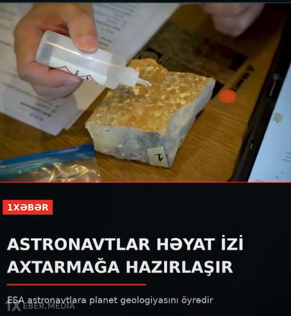 Astronavtlar həyat izi axtarmağa hazırlaşırlar (VIDEO)