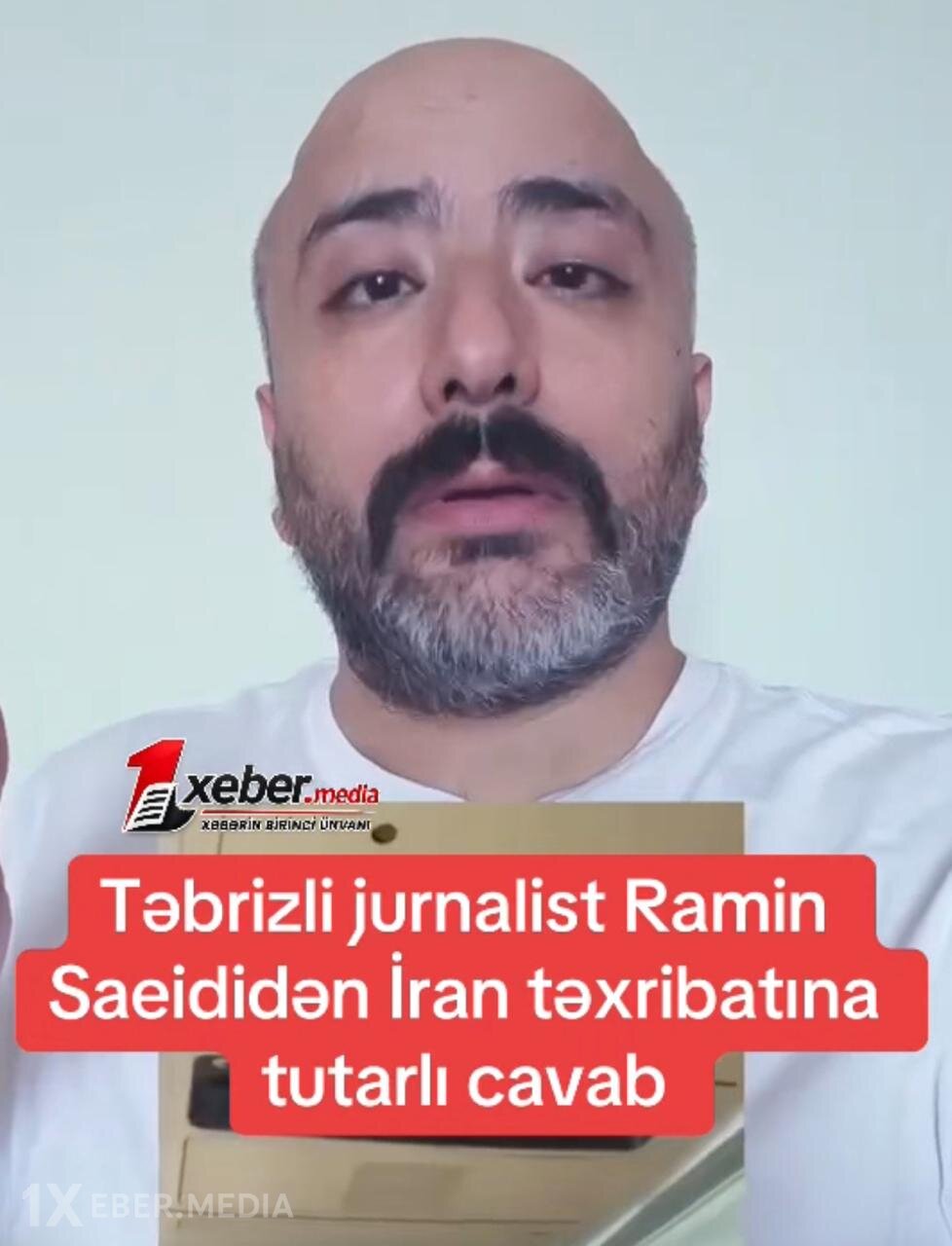 “Bakı bizim qanımız, canımızdır” — Təbrizli jurnalistdən Azərbaycanı hədəfə alan iddialara cavab - VIDEO