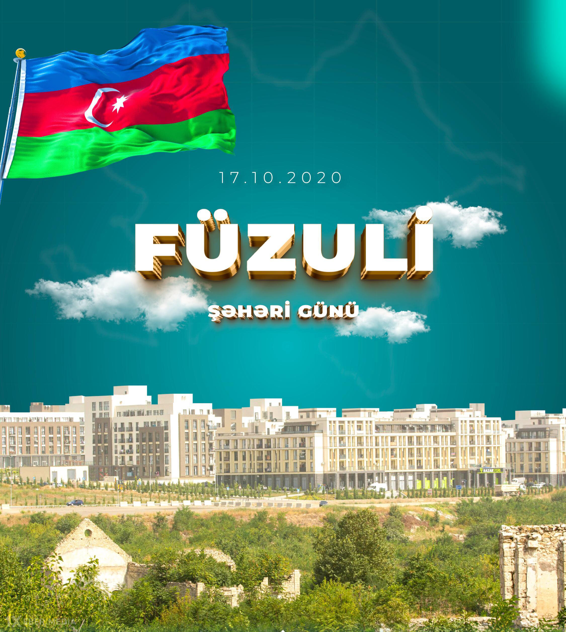 17 oktyabr Füzuli şəhəri günü ehtiram kimi tarixləşib