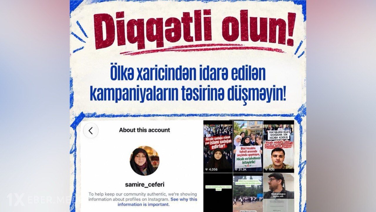 Azərbaycanda hicabla bağlı radikal çağırışlar edənlərin kimliyi BƏLLİ OLDU – SENSASİON DETALLAR