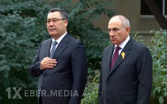 Paşinyan Japarovla Azərbaycanla sülhü müzakirə etdi