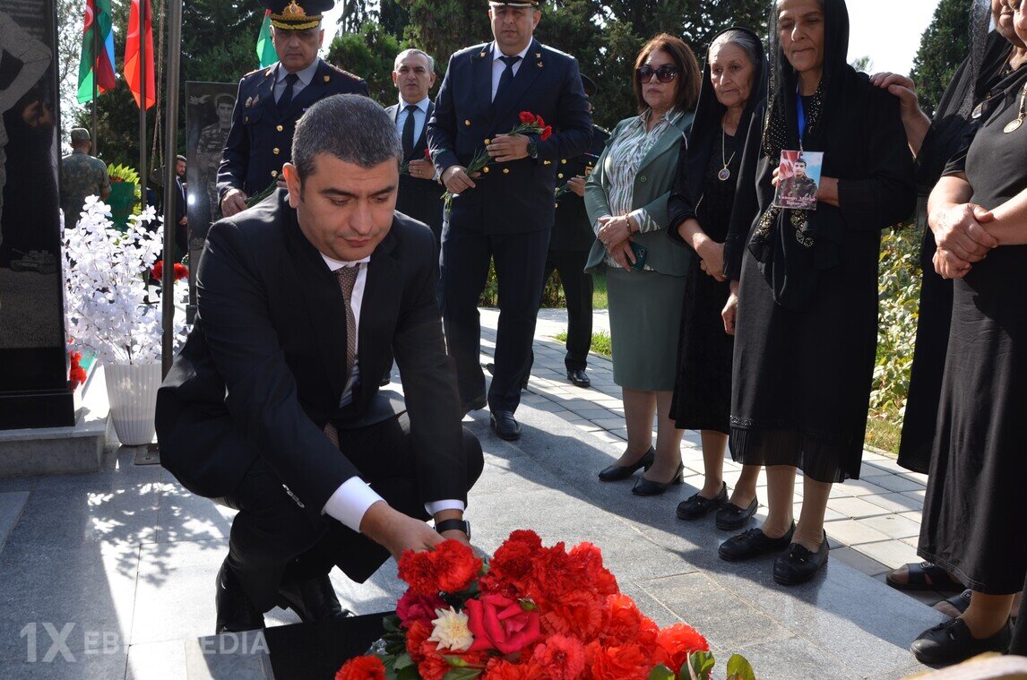 İcra başçısı şəhid Ziyadxan Əliyevin anım tədbirində iştirak edib