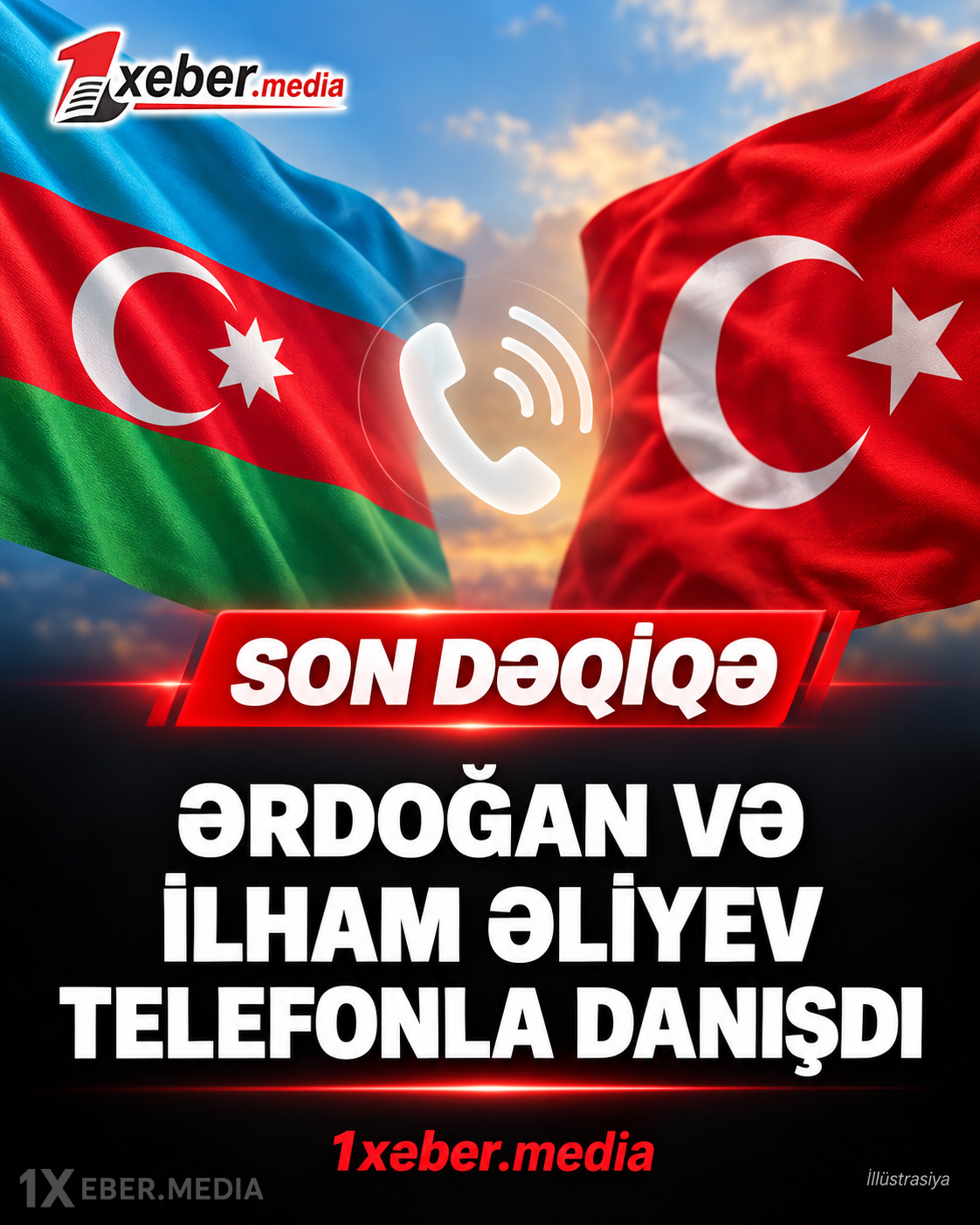 SON DƏQİQƏ! Ərdoğan İlham Əliyevə zəng etdi