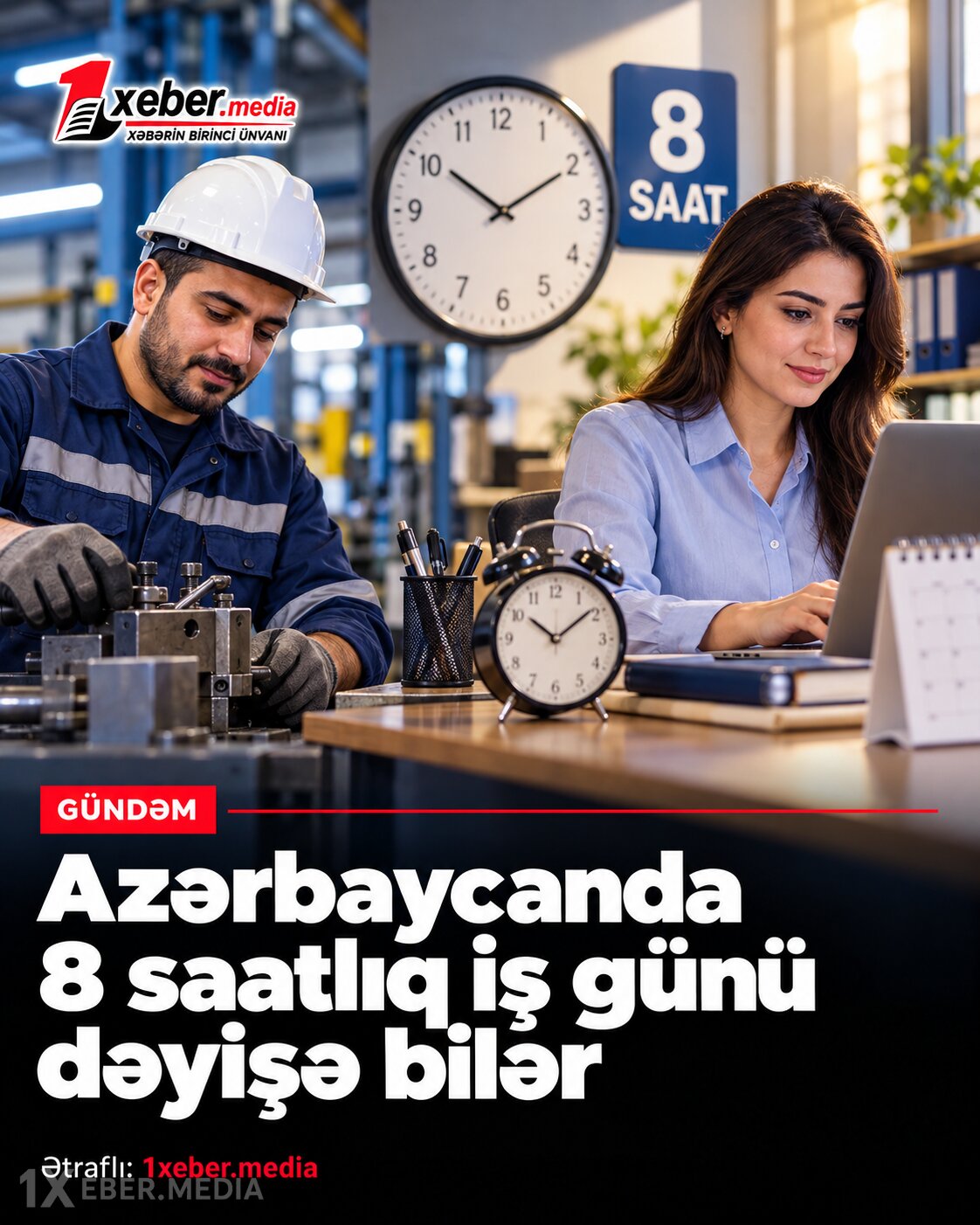 Azərbaycanda 8 saatlıq iş günü dəyişə bilər